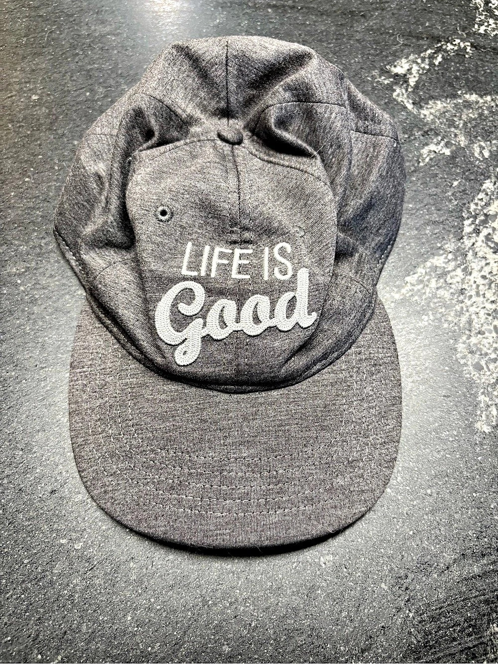 Life is Good Chill Cap Gray Baseball Cap
